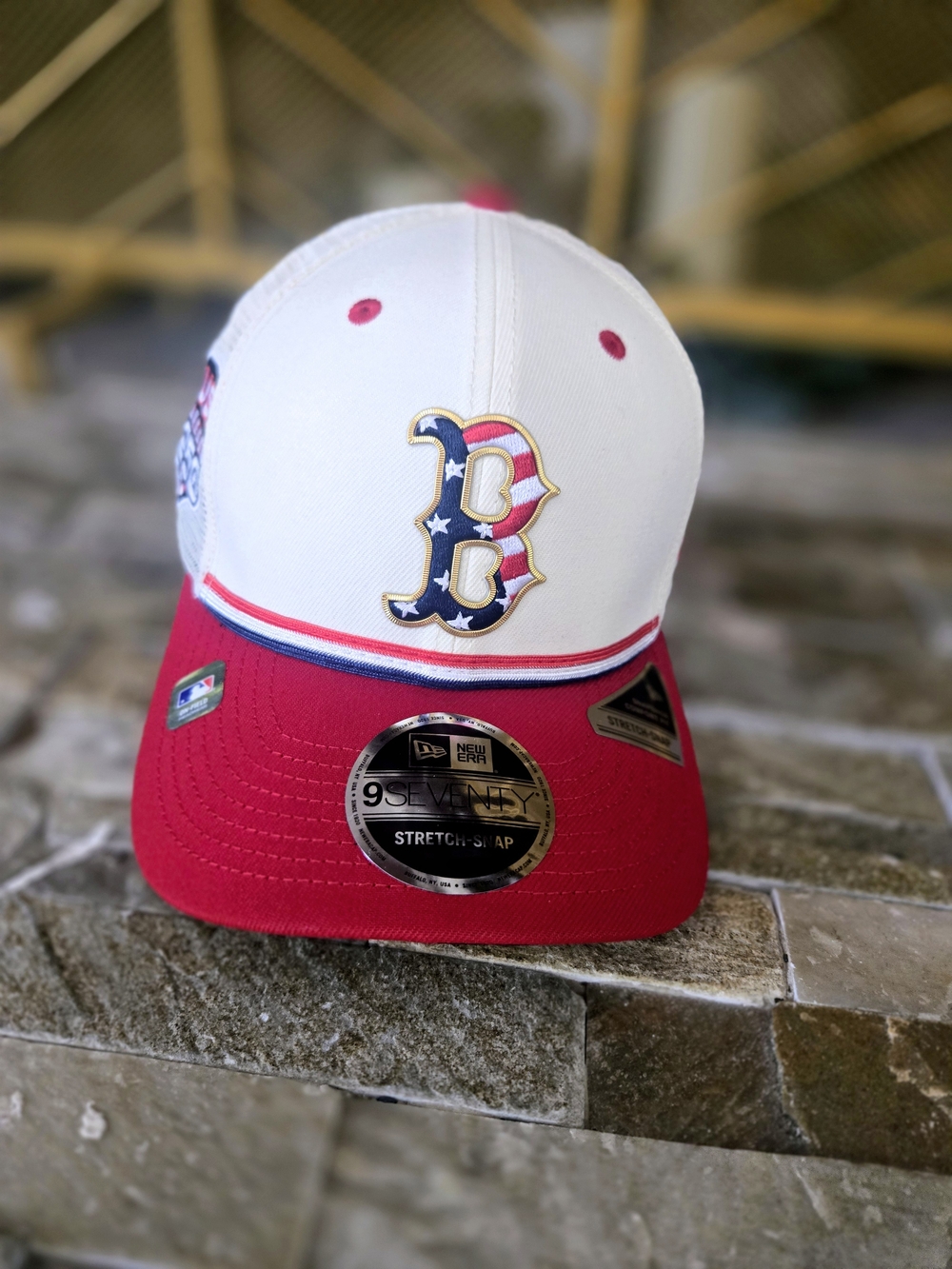 New Era Boston Red Sox USA 250th Fourth of July 9SEVENTY Hat NWT